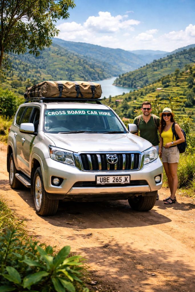 Rooftop tent car hire in Rwanda